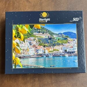 Starlight 500-Piece Puzzle with Coastal Scene